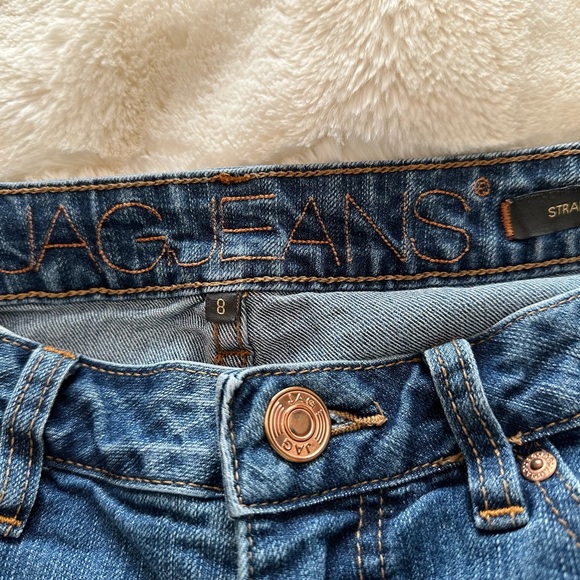 Jag Jeans, straight leg with some spandex. Size 8. - Picture 2 of 6